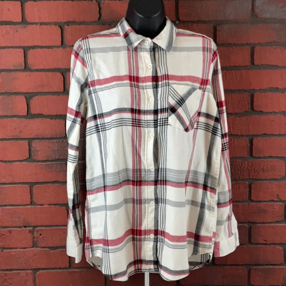 Alpine Design Shirt Womens Medium‎ Plaid Flannel
